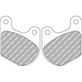 Pastiglie Freno Ferodo Platinum Road FDB334P Anteriore per HARLEY DAVIDSON  FLH 1340 ELECTRA GLIDE 1340 1980 - 1981